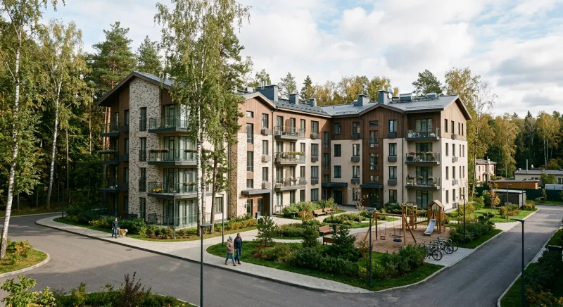 В пригородах Петербурга зафиксирован рекордный ввод малоэтажного жилья