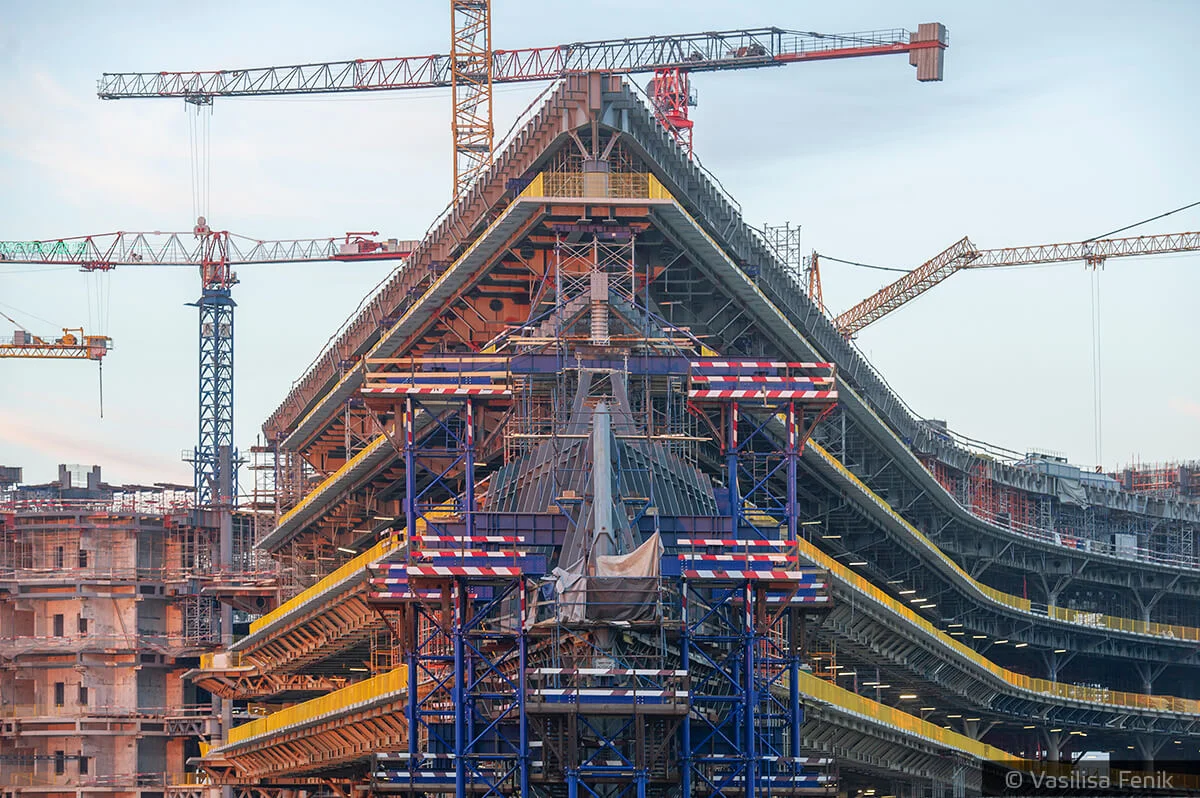 Превращая стройку в искусство