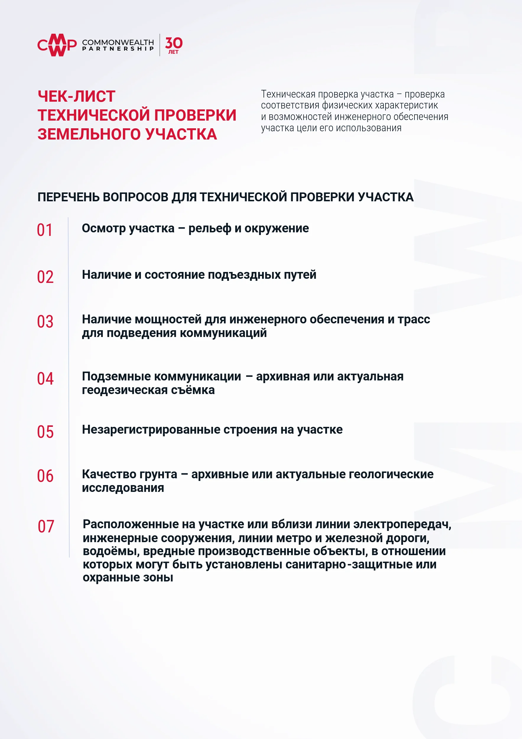 Четыре важных шага для выбора земельного участка и успешной реализации проекта