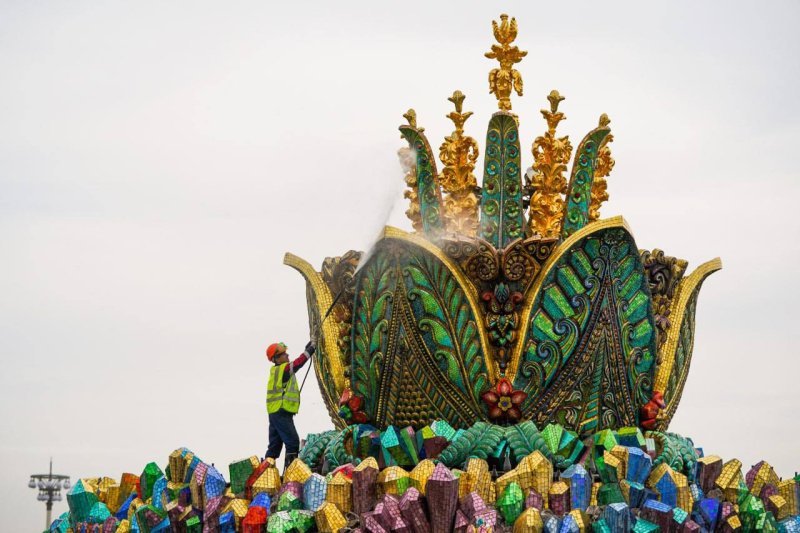 Фонтаны на территории ВДНХ подготовлены к зиме