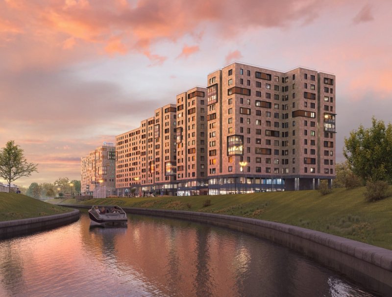 Крупный кластер апартаментов готовится к сдаче в Петербурге