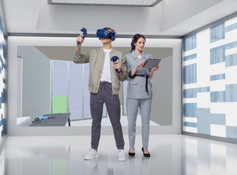 Вышла новая версия VR-тренажера по сухому строительству
