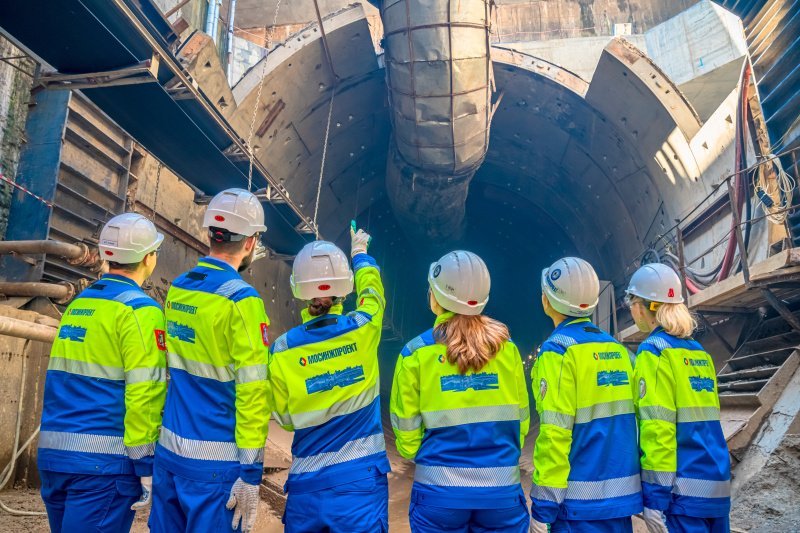 Старт очередной тоннелепроходки на Троицкой линии метро строители приурочили к годовщине со дня основания ГК «Мосинжпроект»