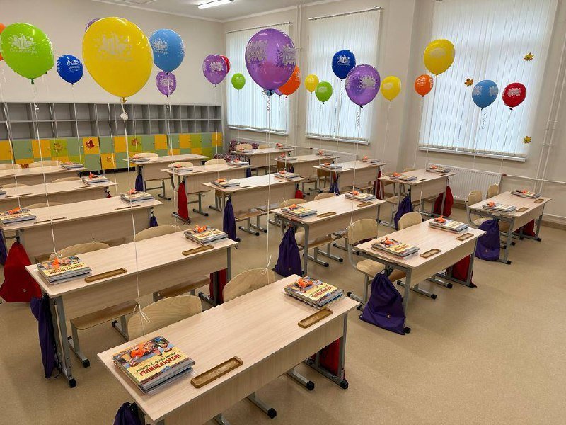 В День знаний в Кудрово Ленинградской области открылась новая школа на тысячу учеников