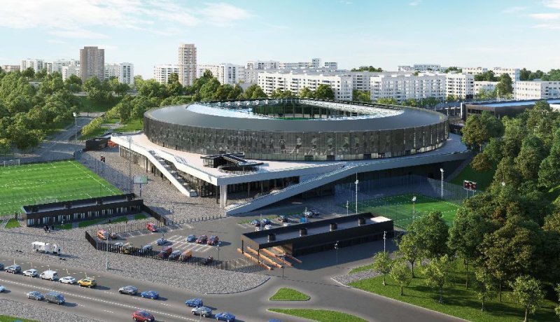 Архитекторы сравнили облик арены «Торпедо» с «шестеренкой»