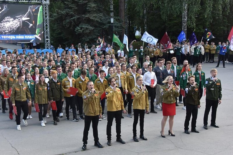 В Озерске состоялась церемония открытия Всероссийских студенческих строек