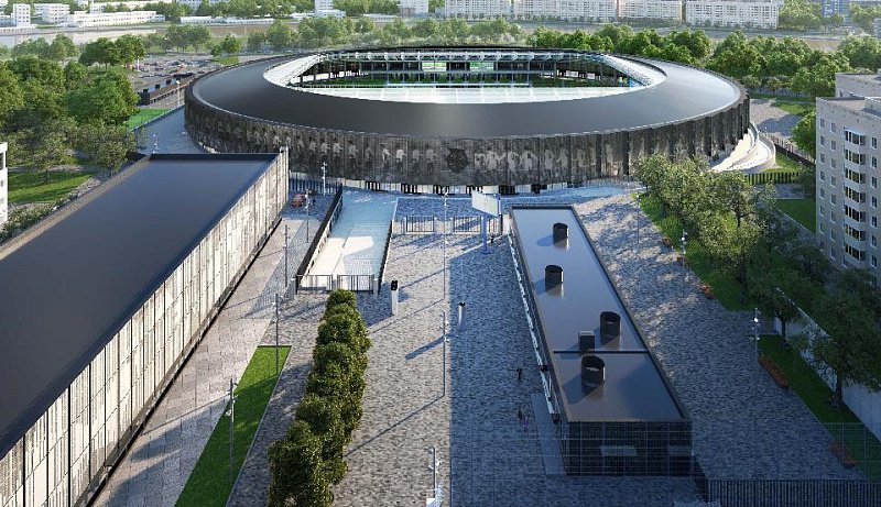 Архитекторы сравнили облик арены «Торпедо» с «шестеренкой»
