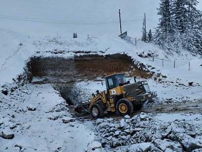 При строительстве новой системы водоснабжения в Якутии используют послойное намораживание льда