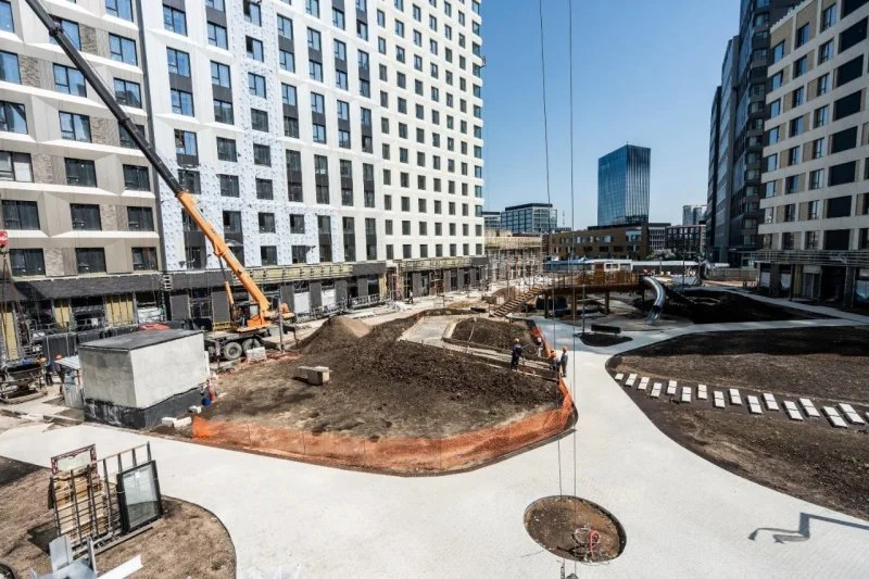 Стартовали работы по благоустройству третьей очереди жилого района на северо-западе Москвы Стартовали работы по благоустройству третьей очереди жилого района на северо-западе Москвы