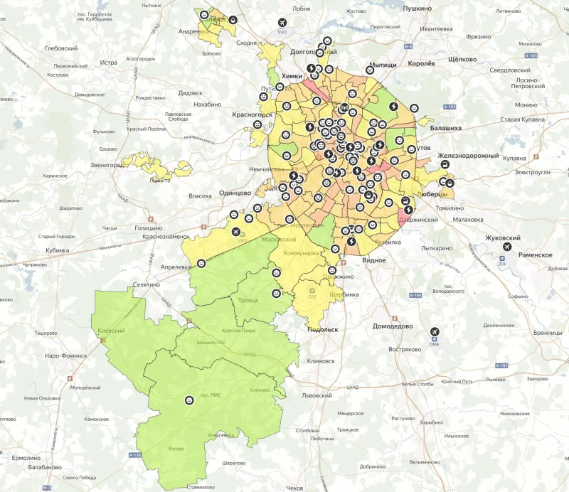 Где в Москве жить хорошо: обновлен экологический рейтинг столичных районов 