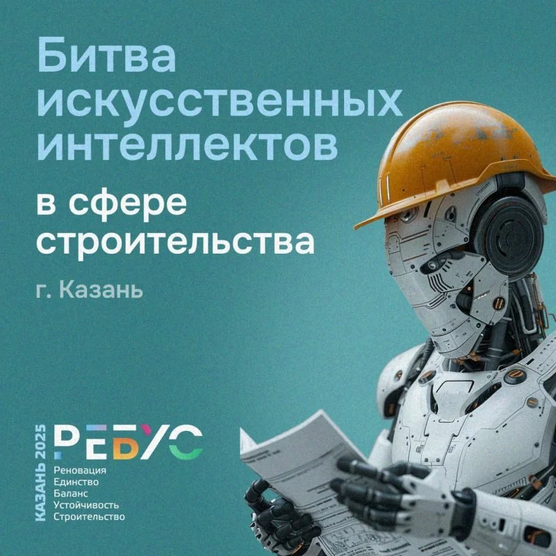 В Казани пройдет «Битва искусственных интеллектов» в сфере строительства В Казани пройдет «Битва искусственных интеллектов» в сфере строительства