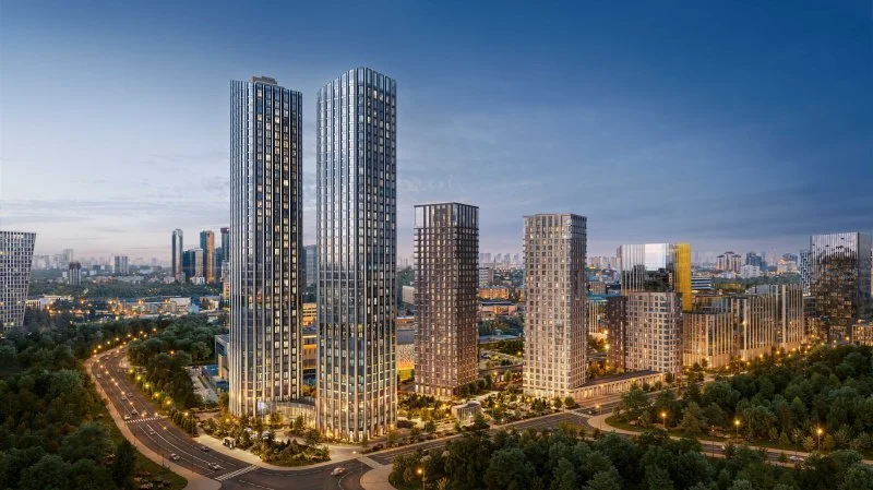 На берегу Москвы-реки завершены монолитные работы в двух корпусах новой очереди жилого района На берегу Москвы-реки завершены монолитные работы в двух корпусах новой очереди жилого района