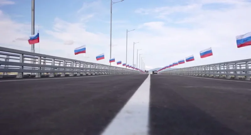 Автомобильный мост между Россией и КНДР через реку Туманную введен в эксплуатацию