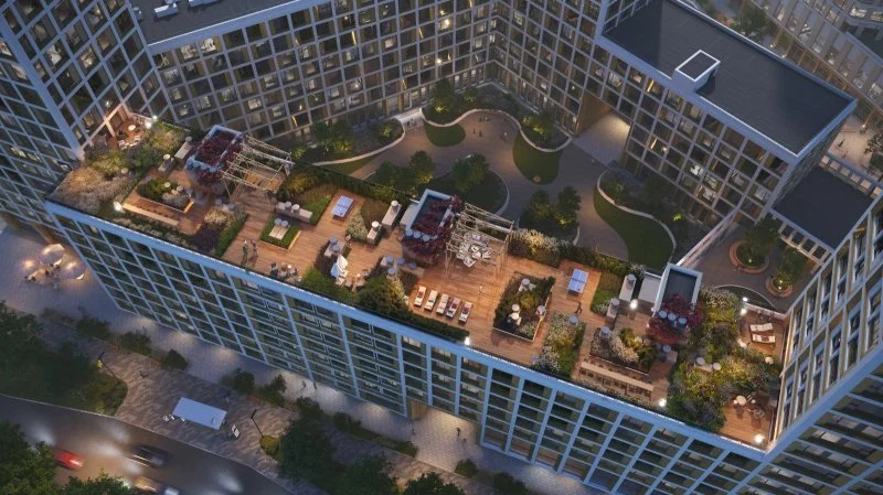 В Петербурге строятся всего пять проектов с эксплуатируемыми крышами