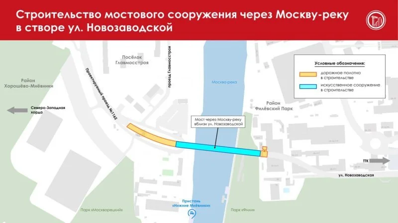 «Мост-парус» через Москву-реку появится на западе столицы «Мост-парус» через Москву-реку появится на западе столицы