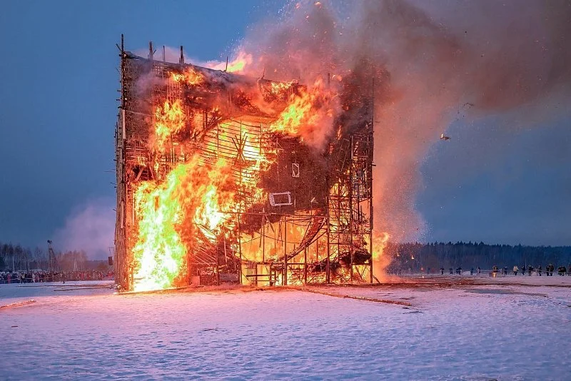 7 тысяч человек проводили зиму в Никола-Ленивце