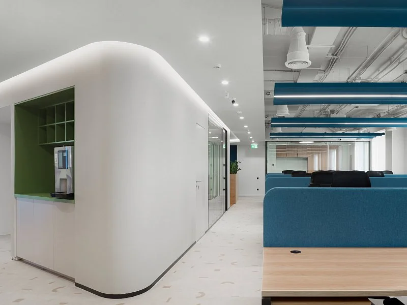 МТС Медиа переедет в офис с коммуникационным хабом и жилыми интерьерами