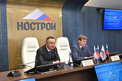 Деловой разговор: Глава Минстроя РФ посетил НОСТРОЙ и провел рабочее совещание