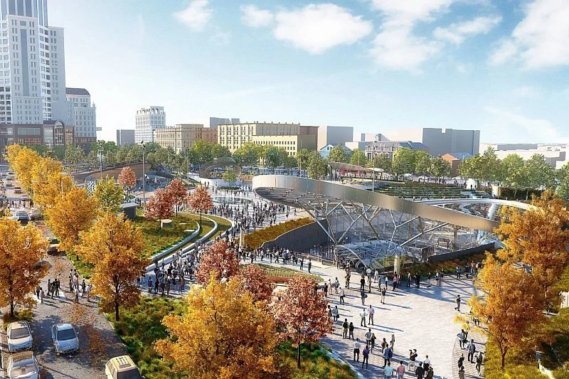 В центре Москвы достроили подземный торговый комплекс