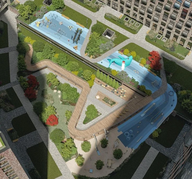 На западе Москвы появится уличный коворкинг с мини-садом