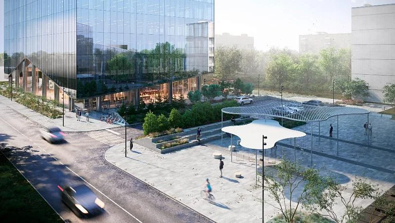 На западе Москвы появится бизнес-центр в виде кубиков льда