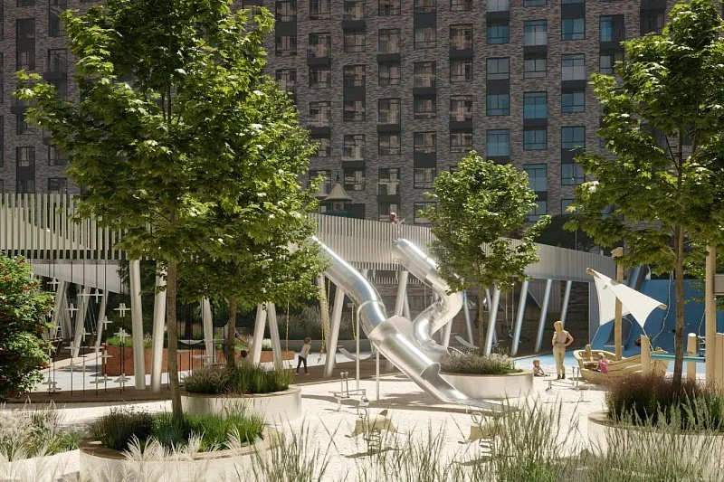 На западе Москвы появится уличный коворкинг с мини-садом