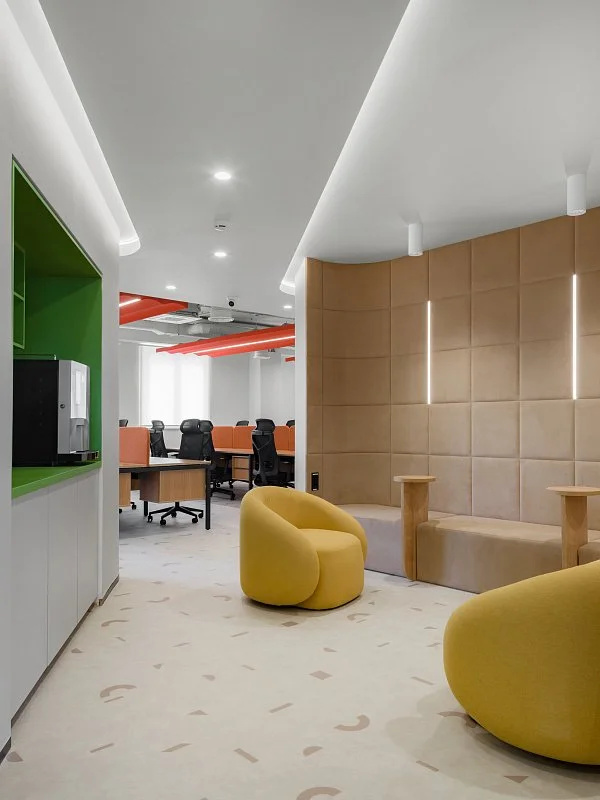 МТС Медиа переедет в офис с коммуникационным хабом и жилыми интерьерами