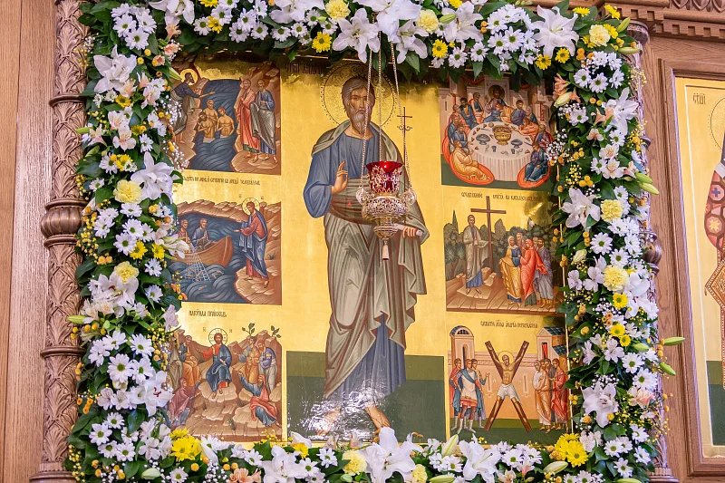 В Краснодаре отметили годовщину открытия храма в микрорайоне комплексной застройки 