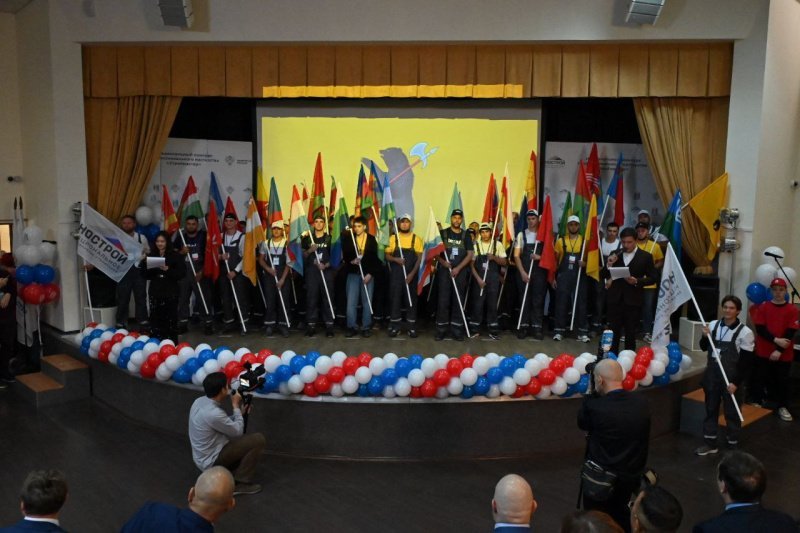 В Петербурге открылся юбилейный Национальный конкурс профмастерства «Строймастер»