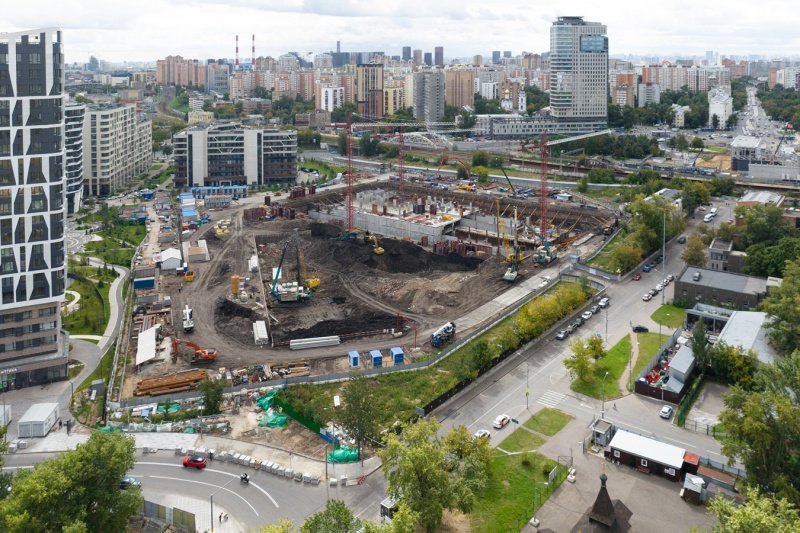 Предложение новостроек на начальной стадии строительства в «старой» Москве сократилось более чем на 40% 