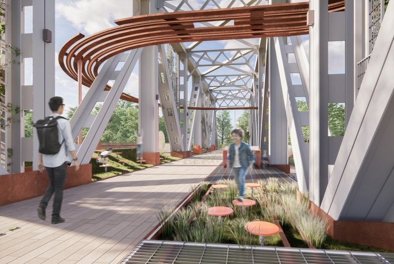 Назван победитель архитектурного конкурса на обустройство железнодорожного моста в Москве