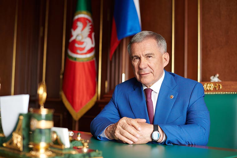 Рустам Минниханов, президент Республики Татарстан