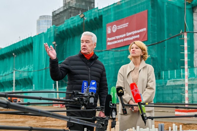 Реконструкции Московского ипподрома будет завершена в 2026 году – Сергей Собянин 