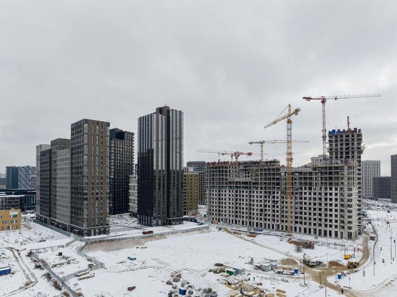 На северо-западе Москвы построят три дома на 582 квартиры 