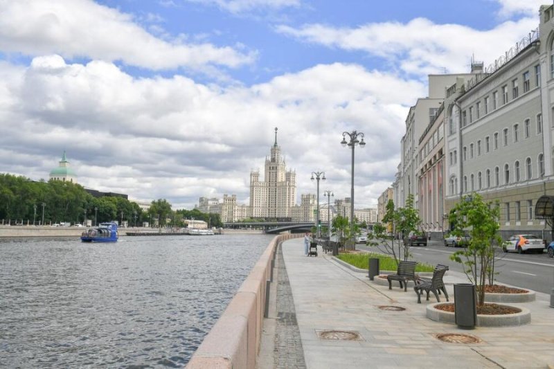 В Москве проведут ремонт четырех набережных