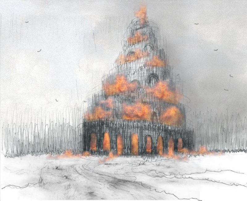 Языком огня: в этом году в Никола-Ленивце на Масленицу сожгут «Вавилонскую башню»