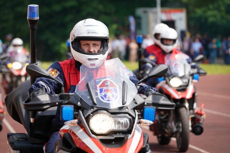 22 пожарно-спасательных мотоцикла начнут патрулировать Москву с 1 мая 