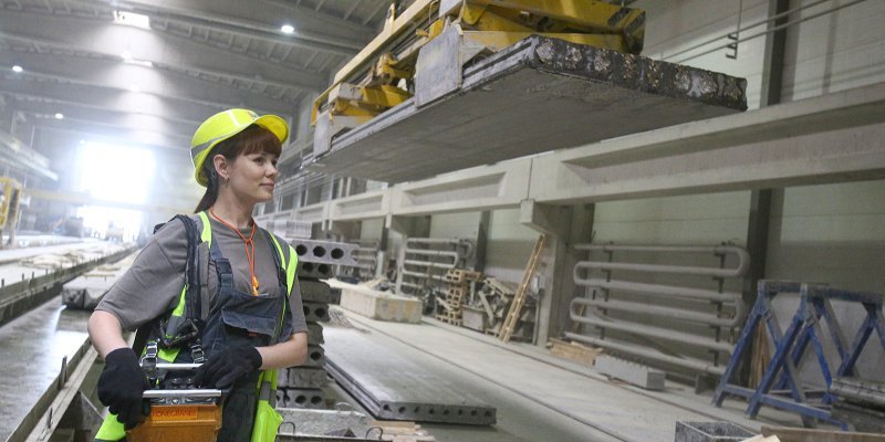 Объем производства стройматериалов в Москве вырос более чем на треть