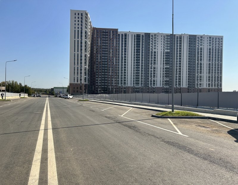 Девелопер ввел в эксплуатацию первую очередь дорожной сети в подмосковном ЖК