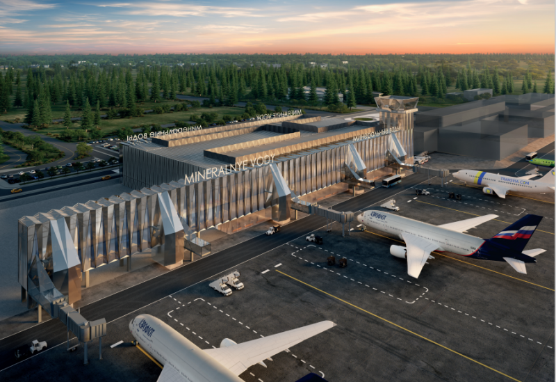 В Минводах построят новое здание аэропорта почти за 14 миллиардов