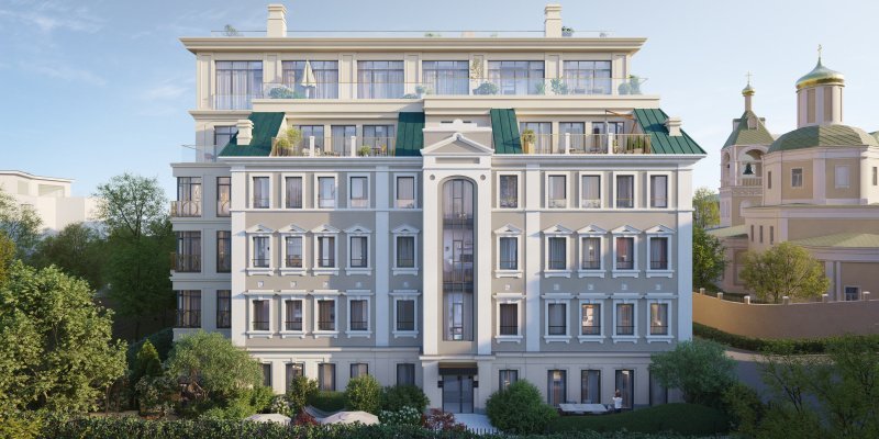 На Остоженке в Москве построят клубный дом с виллами за 8 миллиардов На Остоженке в Москве построят клубный дом с виллами за 8 миллиардов