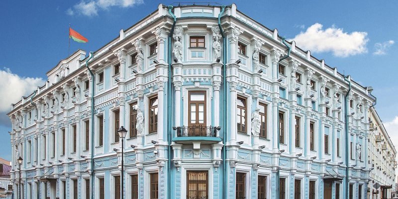В Москве началась реставрация фасадов здания посольства Республики Беларусь В Москве началась реставрация фасадов здания посольства Республики Беларусь
