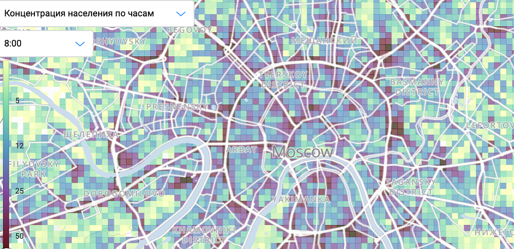 Карта иаис огд москвы