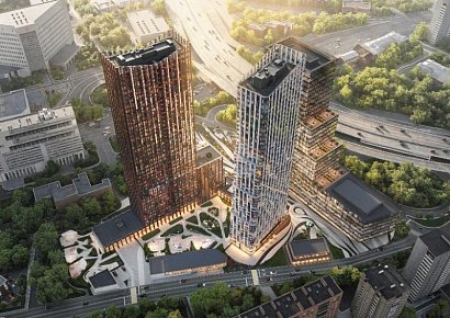 В Даниловском районе Москвы появится два жилых небоскреба
